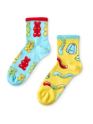 Chaussettes mi-mollet rigolotes Oursons en bonbon