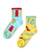 Chaussettes mi-mollet rigolotes Oursons en bonbon