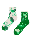 Chaussettes mi-mollet rigolotes Pois