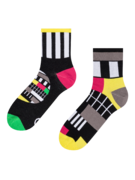Chaussettes mi-mollet rigolotes Mire de télévision