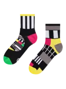Chaussettes mi-mollet rigolotes Mire de télévision