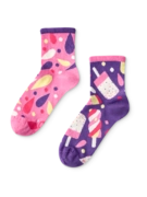 Chaussettes mi-mollet rigolotes Sucettes glacées