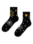 Chaussettes mi-mollet rigolotes Ciel des signes du zodiaque