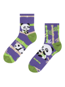 Veselé lýtkové ponožky Panda akrobat