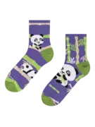 Veselé lýtkové ponožky Panda akrobat
