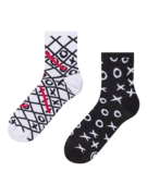 Chaussettes mi-mollet rigolotes Jouons