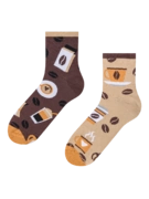 Lustige Crewsocken Morgenkaffee