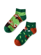 Lustige Knöchelsocken Roter Panda