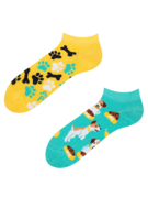Socquettes rigolotes Chien heureux
