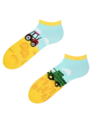 Socquettes rigolotes Tracteur