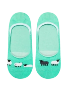Chaussettes invisibles rigolotes Mouton noir
