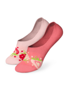 Chaussettes invisibles rigolotes Fraises sucrées