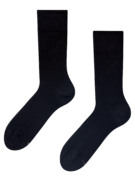 Chaussettes classiques noir véritable