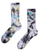 Chaussettes côtelées Émoticônes rayonnantes