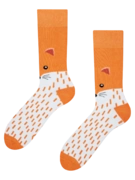 Lustige warme Socken Flauschiger Fuchs
