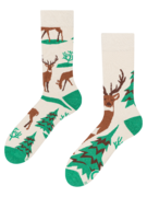 Chaussettes chaudes rigolotes Cerf majestueux