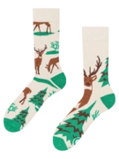 Chaussettes chaudes rigolotes Cerf majestueux