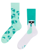 Chaussettes chaudes rigolotes Ours et sucettes glacées