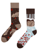 Chaussettes chaudes rigolotes Ours en hiver