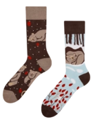 Chaussettes chaudes rigolotes Ours en hiver