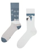 Chaussettes chaudes rigolotes Ours polaire