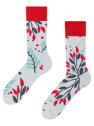 Chaussettes chaudes rigolotes Églantier dans la neige