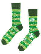 Veselé bambusové ponožky Futbalové ihrisko