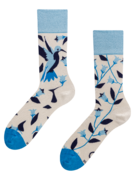 Chaussettes rigolotes en fibres de bambou Colibri