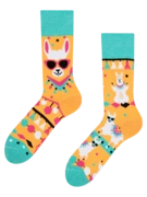 Chaussettes rigolotes Lama sympa