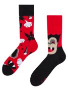 Chaussettes rigolotes Baiser de Dracula
