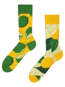 Chaussettes rigolotes Citron vert et lime