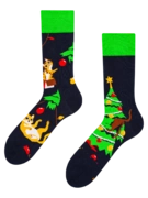 Chaussettes rigolotes Fête du chat