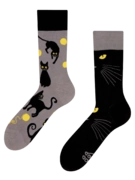 Chaussettes rigolotes Yeux de chat