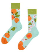 Chaussettes rigolotes Abricots