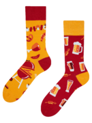 Chaussettes rigolotes Bière et barbecue