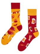 Chaussettes rigolotes Bière et barbecue