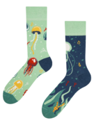 Veselé ponožky Plávajúce medúzy