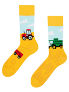 Veselé ponožky Traktor
