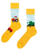 Veselé ponožky Traktor
