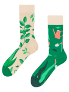 Chaussettes rigolotes Dans le jardin