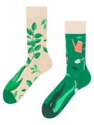 Chaussettes rigolotes Dans le jardin