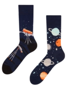 Lustige Socken Kosmos