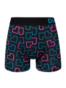 Boxer rigolo pour hommes Cœurs en pixels