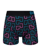 Boxer rigolo pour hommes Cœurs en pixels