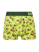 Zkrácené pánské boxerky Pixelové avokádo