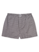 Caleçons à motifs noir et blanc pour hommes