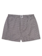 Caleçons à motifs noir et blanc pour hommes