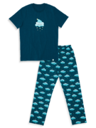 Veselé pánské pyžamo Ospalé obláčky