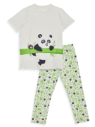 Veselé pánske pyžamo Panda a bambus