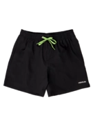Short de bain noir véritable pour hommes